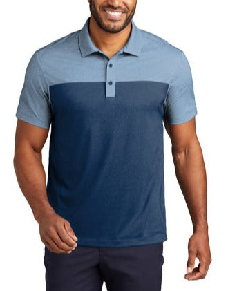 Fine Pique Blend Blocked Polo