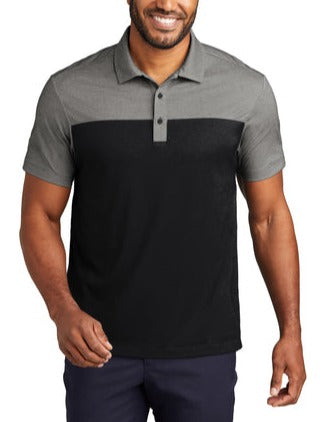 Fine Pique Blend Blocked Polo