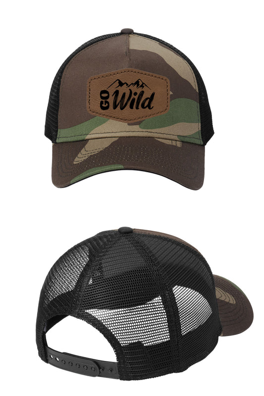 GO WILD CAMO Trucker Hat